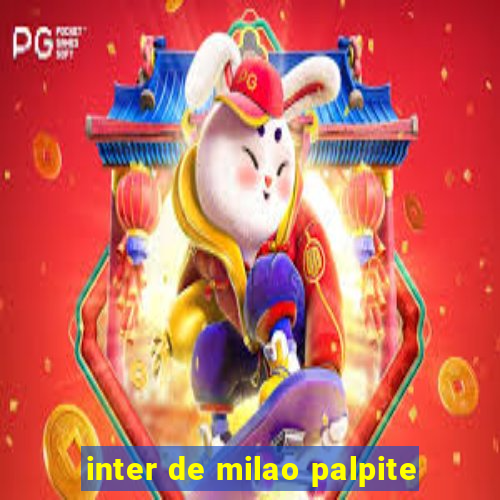 inter de milao palpite